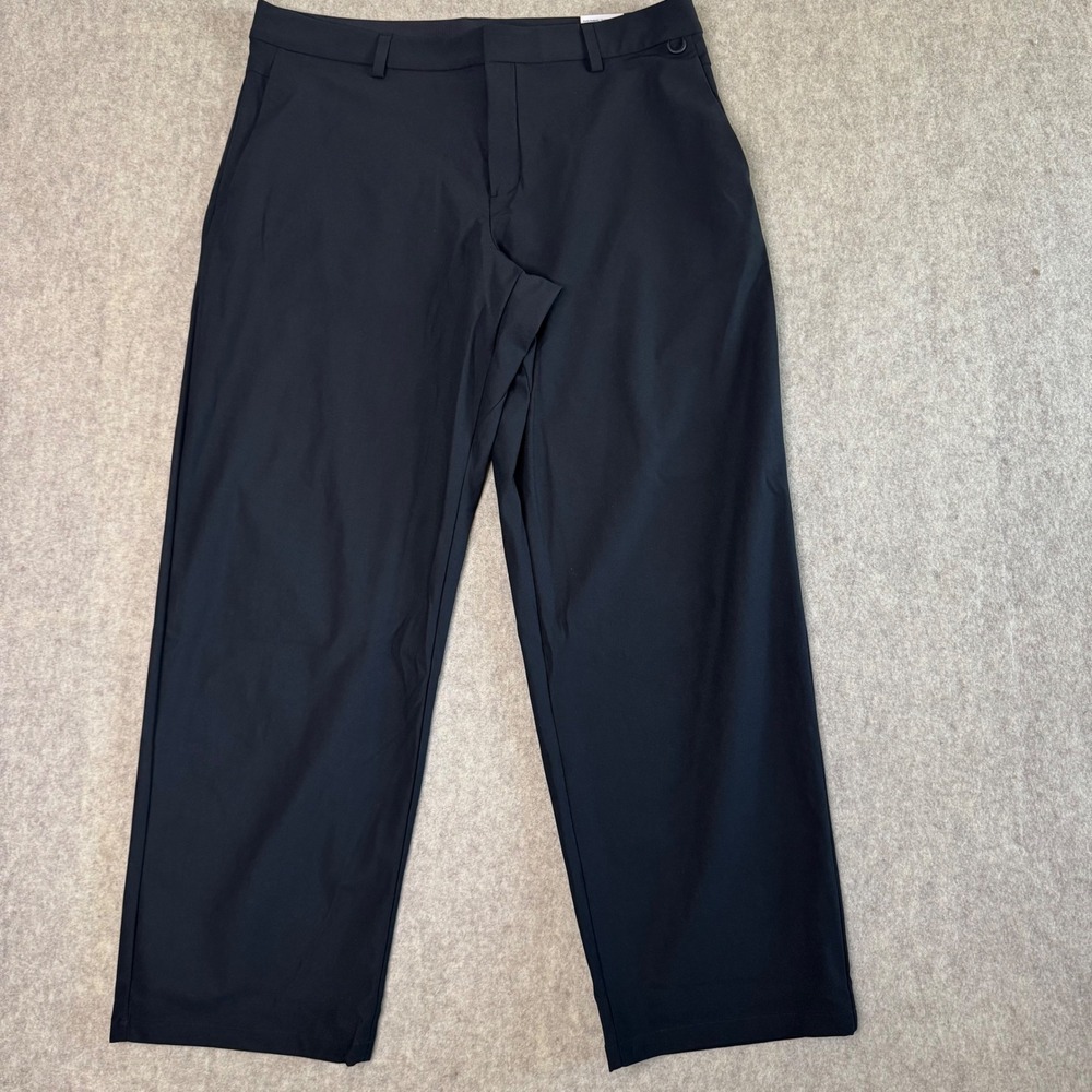 NWT Nike 24.7 Dri-FIT Training Pants Mens 38x34 Black Loose Fit Athletic UPF 40